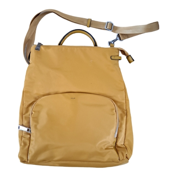 Colab CO LAB crossbody bag shoulder bag secret pocket mustard yellow color - Picture 2 of 15